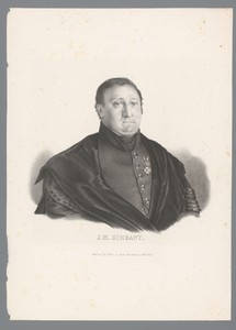 Portret van Johannes Matthias Schrant