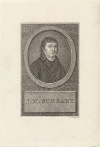 Portret van Johannes Matthias Schrant