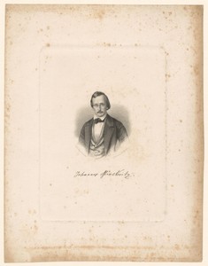 Portret van Johannes Minckwitz