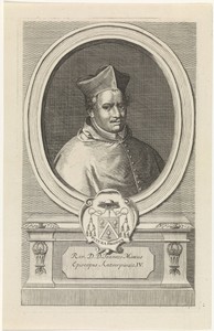 Portret van Johannes Miraeus