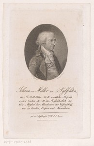 Portret van Johannes Müller von Sylvelden