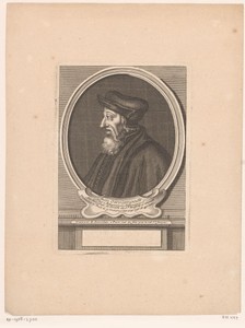 Portret van Johannes Oecolampadius