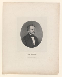Portret van Johannes Peter Müller