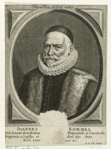 Portret van Johannes Rommel
