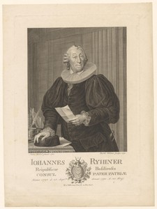 Portret van Johannes Ryhiner