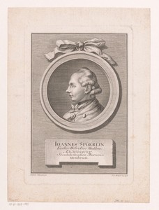 Portret van Johannes Spoerlin