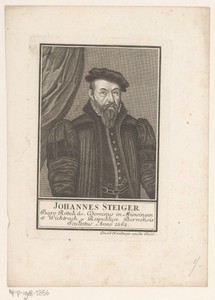 Portret van Johannes Steiger