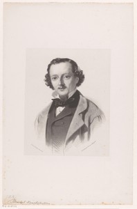 Portret van Johannes Stroebel