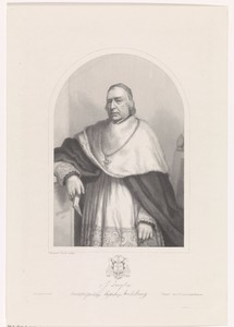 Portret van Johannes Swijzen, aartsbisschop van Utrecht