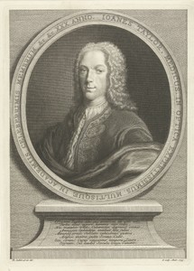Portret van Johannes Taylor
