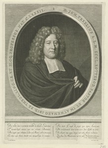 Portret van Johannes Texelius