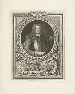 Portret van Johannes V, koning van Portugal