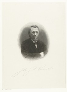 Portret van Johannes Verhulst