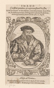 Portret van Johannes Vischer
