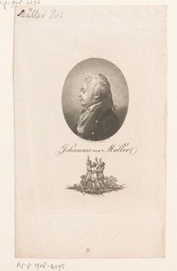 Portret van Johannes von Müller