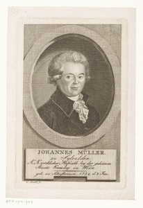 Portret van Johannes von Müller