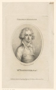 Portret van John Bannister