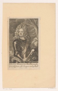 Portret van John Churchill, 1st Duke of Marlborough