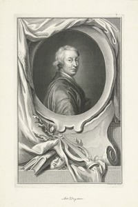 Portret van John Dryden