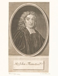 Portret van John Flamsteed