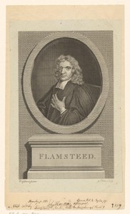 Portret van John Flamsteed