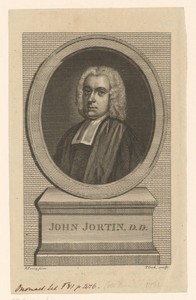 Portret van John Jortin