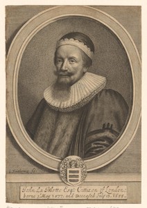 Portret van John la Motte