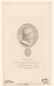 Portret van John Milton
