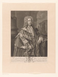 Portret van John Perceval, 1e graaf van Egmont