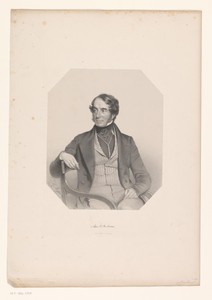 Portret van John Peter Boileau