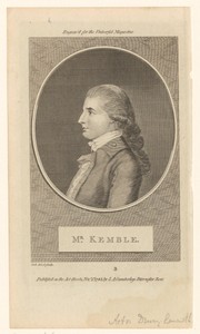 Portret van John Philip Kemble