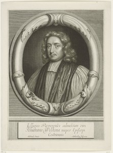 Portret van John Wilkins, bisschop van Chester