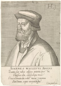 Portret van John Wyclif