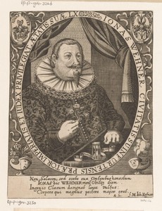 Portret van Jonas Wehner op 60-jarige leeftijd