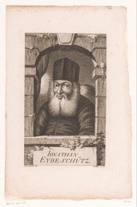 Portret van Jonathan Eybeschütz