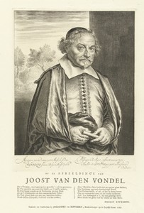 Portret van Joost van den Vondel