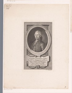 Portret van Josef Valentin Sebastian Eybel