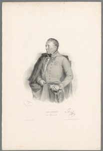 Portret van Josef Wenzel Radetzky von Radetz