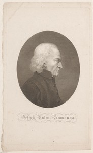 Portret van Joseph Anton Sambuga