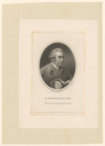 Portret van Joseph Banks