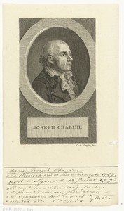 Portret van Joseph Chalier