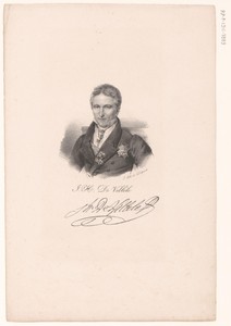 Portret van Joseph de Villèle