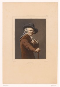 Portret van Joseph Ducreux als spotter
