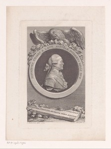 Portret van Joseph Franz Moritz von Lacy