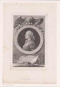 Portret van Joseph Franz Moritz von Lacy