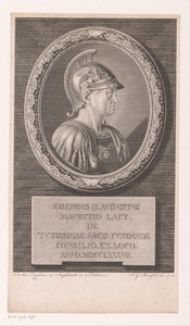 Portret van Joseph Franz Moritz von Lacy