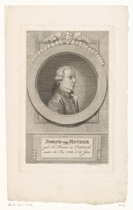 Portret van Joseph Friedrich von Retzer