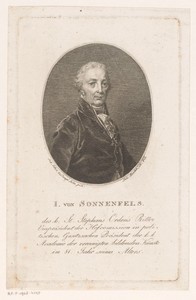 Portret van Joseph von Sonnenfels