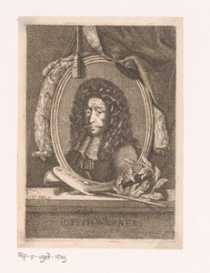 Portret van Joseph Werner
