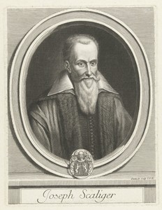 Portret van Josephus Justus Scaliger